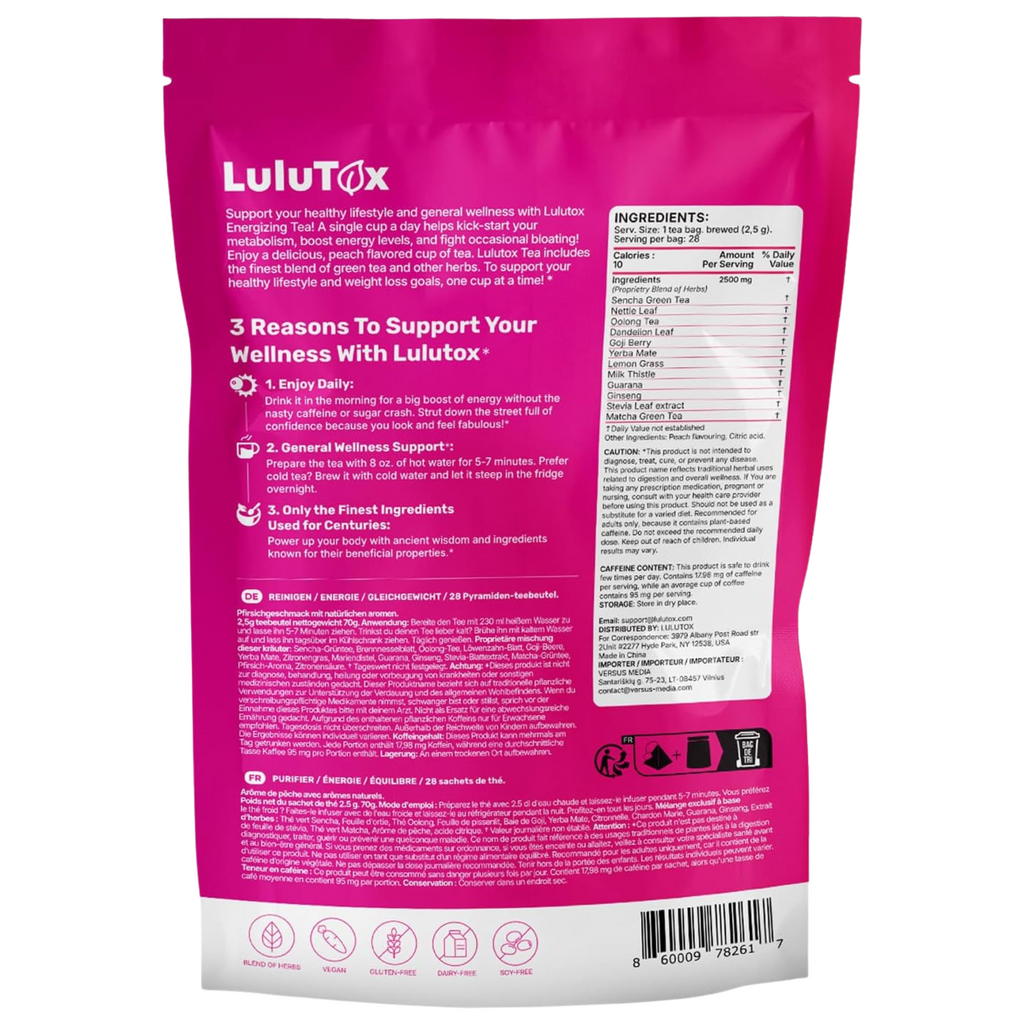 Lulutox Detox Tea