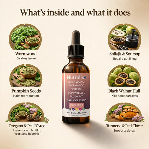 Black Walnut Wormwood Parasite Cleanser